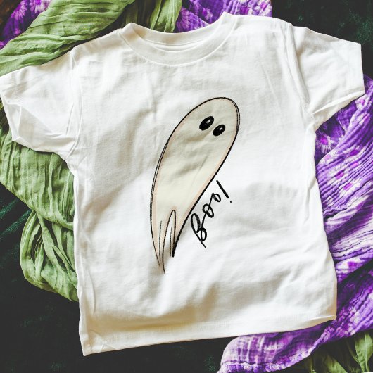 Boek Ghost Illustratie Halloween T-shirt