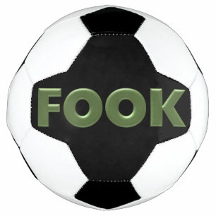 Boek groen en zwart voetbal