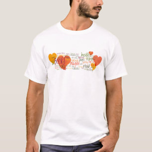 Boek (hart) collectie t-shirt