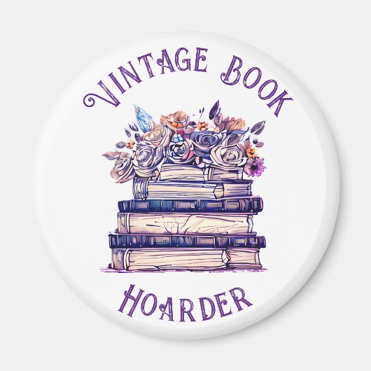  Boek Hoarder Magneet (Voorkant)