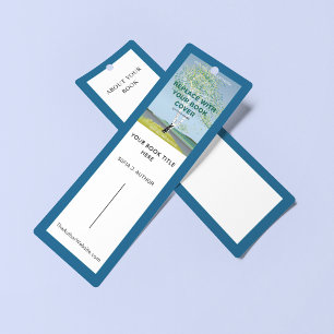 Boek Hoesje Auteur Promotie Bladwijzer Mini Visitekaartje
