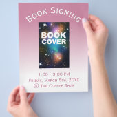 Boek Hoesje Signing Ombre Flyer (Hand)