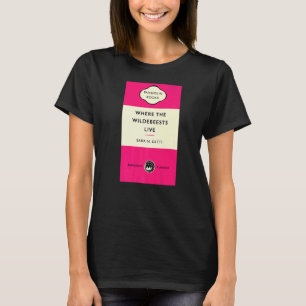 Boek Hoesje waar de wilde dieren Sara n Gett wonen T-shirt