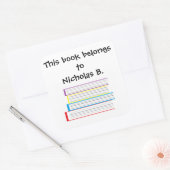 "Boek hoort bij..." Stickers (Envelop)