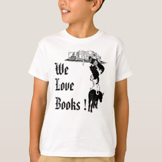 Boek in de stad t-shirt