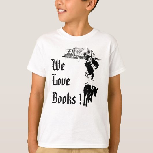 Boek in de stad t-shirt (Voorkant)