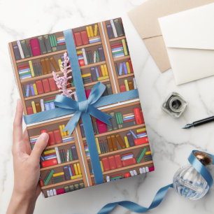 Boek Inpakpapier, Bibliotheek Lezers Cadeauverpakk Cadeaupapier