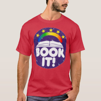 BOEK IT Kindertijd Retro 80s Mannen vrouwen 1 T-shirt