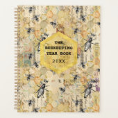 Boek jaar bijenteelt | koningin planner (Voorkant)