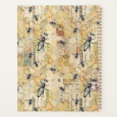 Boek jaar bijenteelt | koningin planner (Achterkant)