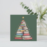 Boek Kerstboom Retro Boekenwurm Bibliotheek