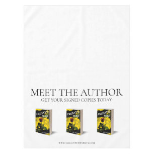 Boek Lancering Ontmoet de auteur Tafelkleed