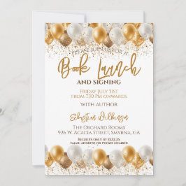 Boek lancering signeerfeest kaart