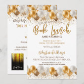 Boek lancering signeerfeest kaart (Voorkant / Achterkant)