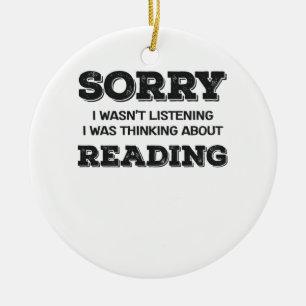 Boek lang Sorry dat ik niet luisterde over Keramisch Ornament