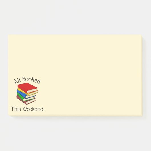 Boek Lezen Liefde Post-it® Notes (Voorkant)