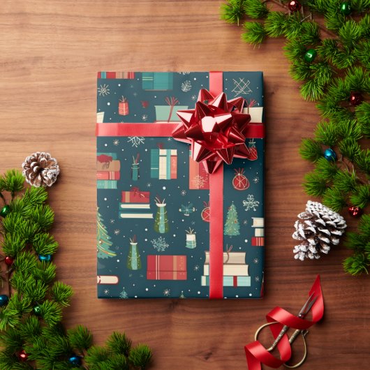 Boek Liefhebbers Droom Kerstmis Cadeaupapier (Feestdagen Geschenken)