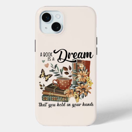 Boek Liefhebbers iPhone / iPad case (Achterkant)