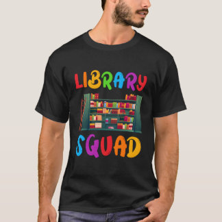 Boek Lover Boekenworm Leraar Bibliotheek Squa T-shirt