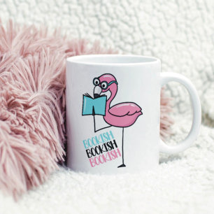 Boek Lover Flamingo Koffiemok