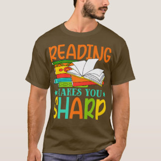 Boek Lover Inspirerend Quote Bookworm Boek R T-shirt
