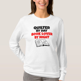 Boek Lover Quilter T-shirt