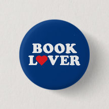 Boek Lover Witte Tekst met rood hartpictogram