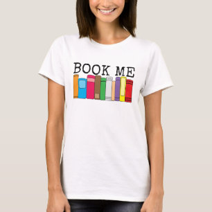 Boek me kleurrijke boeken t-shirt