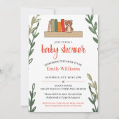 Boek met Baby shower uitnodiging (Voorkant)