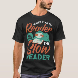 Boek met boeken voor literatuur Vrienden Boek 1 T-shirt