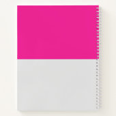 Boek met positieve aspecten van tweetone Notitiebo (Achterkant)