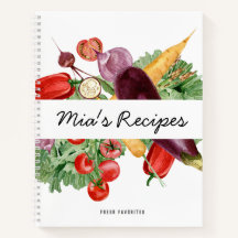 Boek met verse en gezonde recepten