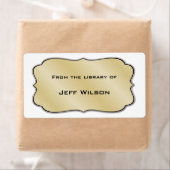 Boek naambordlabels etiket (Insitu)