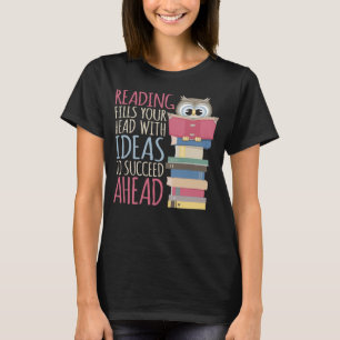 Boek Nerd Bibliotheek & Bibliothecaris Leesboek Bo T-shirt