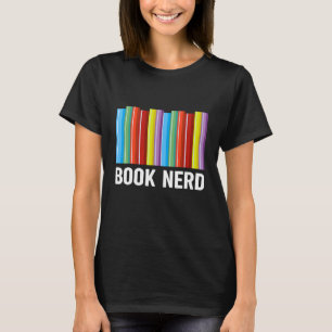 Boek Nerd Boeken Boekenwurm Boekenwurm Lezer Meisj T-shirt