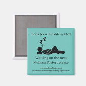 Boek Nerd-probleem #101 Magnet Magneet (Voorkant / Achterkant)