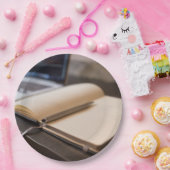 boek papieren bordje (Feest)