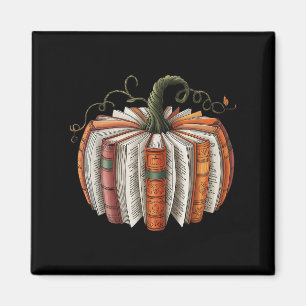 Boek Pompoen Herfst Herfst Bibliothecarissen Book Magneet