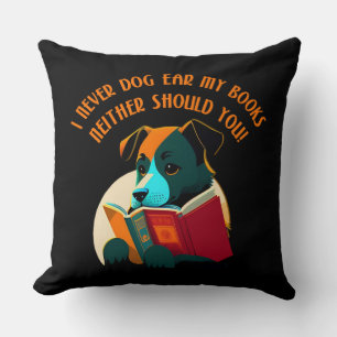 Boek Puppy Dog Ear Humor Kussen
