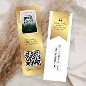 Boek Release QR Code MINI Faux Gold Bladwijzer Kaa Visitekaartje