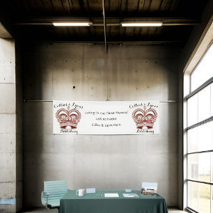 Boek Signing Crown Cherry Red Spandoek