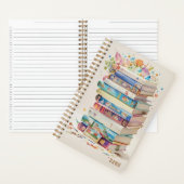 Boek Stack Lezing Lovers Waterverf Kunst (Binnen)