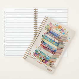 Boek Stack Lezing Lovers Waterverf Kunst