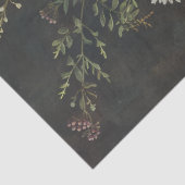 boek Stapel met Wildflower Decoupage Tissuepapier (Detail)