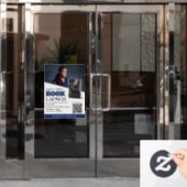 Boek Starten Aangepaste vensterklemming Raamsticker (Kantoordeur)