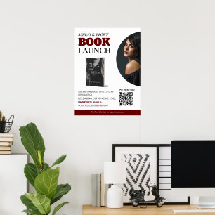 Boek starten Bewerkbaar Aangepast Poster