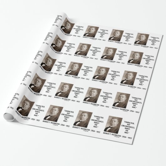 Boek T. Geen omstandigheden voor tekens in Washing Cadeaupapier (Uitgerold)