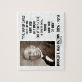 Boek T. Washington World Cares erg klein Legpuzzel (Verticaal)