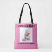 Boek Tas met aangepaste naam (Voorkant)