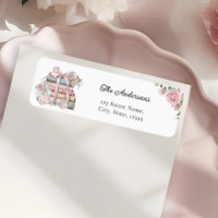 Boek Thema Meisje Baby Shower Retouradres